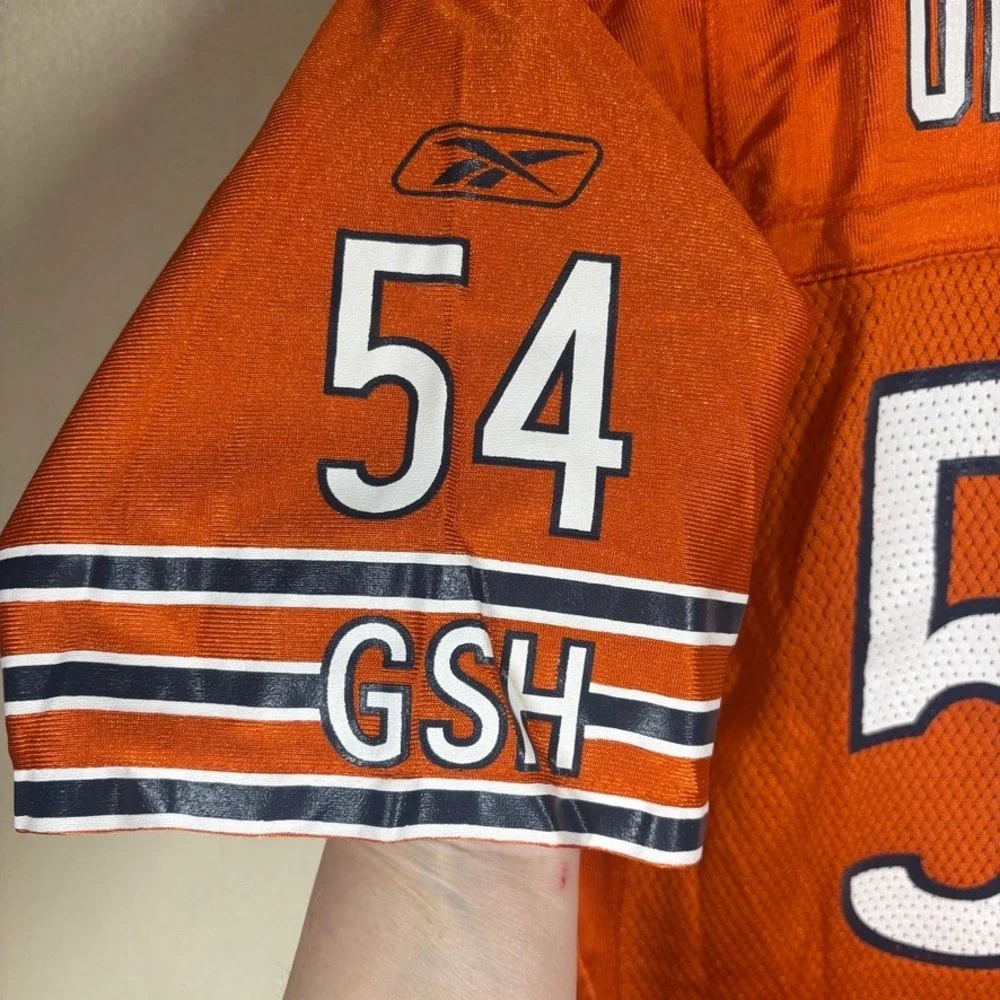 Chicago Bears‎ Brian Urlacher $54 Reebok Jersey Youth XL Orange NFL On Field